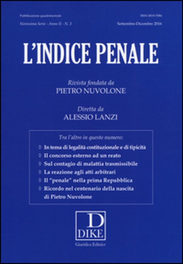 L'indice penale - Vol. 3 - Librerie.coop L'indice penale - Vol. 3 - Librerie.coop