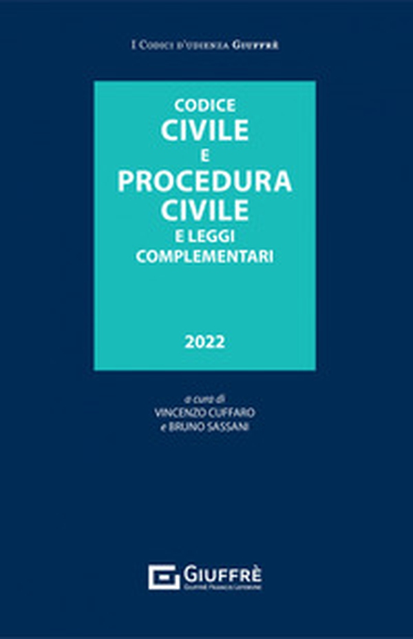 Codice civile e procedura civile e leggi complementari - Librerie.coop Codice civile e procedura civile e leggi complementari - Librerie.coop