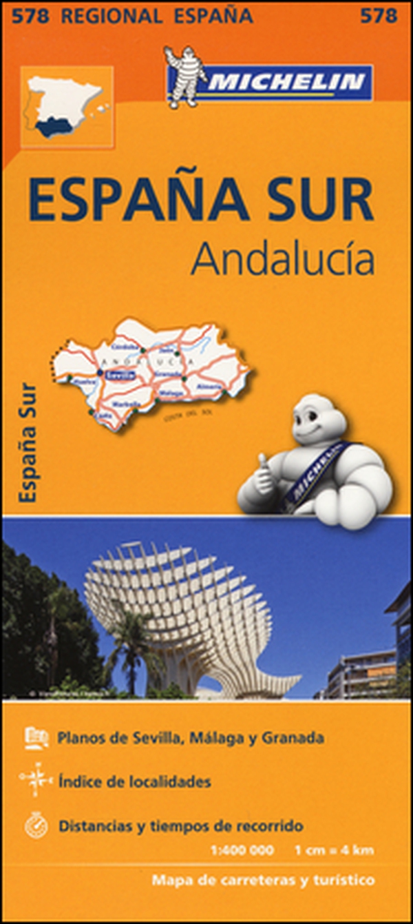 España Sur. Andalucía 1:400.000 - Librerie.coop España Sur. Andalucía 1:400.000 - Librerie.coop