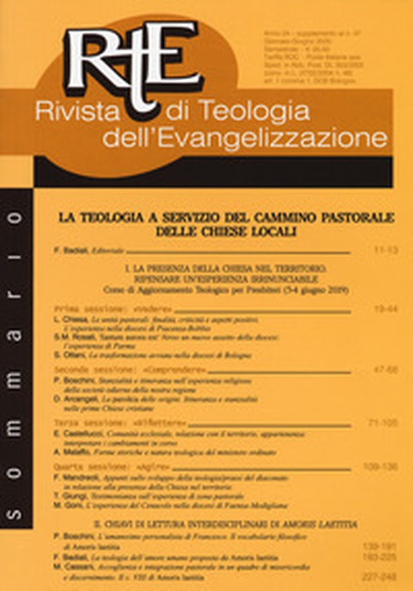 RTE Rivista di teologia dell'evangelizzazione. Supplemento - Librerie.coop RTE Rivista di teologia dell'evangelizzazione. Supplemento - Librerie.coop