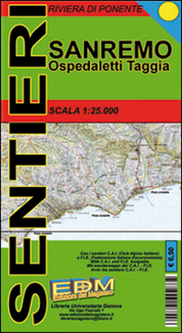 IMS-1 Sanremo sentieri. Carte dei sentieri di Liguria - Librerie.coop IMS-1 Sanremo sentieri. Carte dei sentieri di Liguria - Librerie.coop