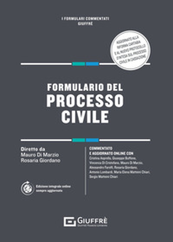 Formulario del processo civile - Librerie.coop Formulario del processo civile - Librerie.coop