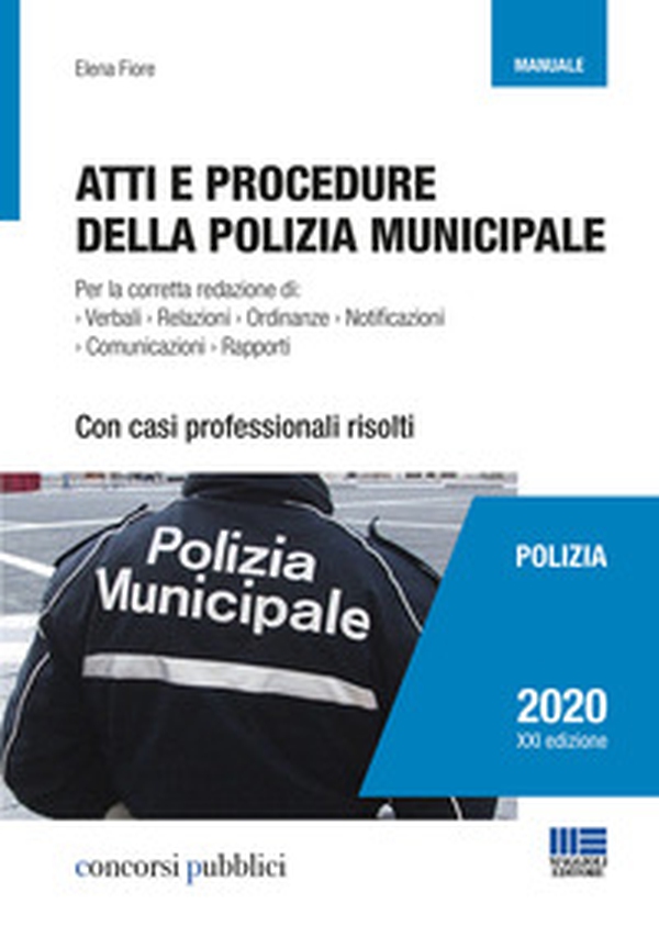 Atti e procedure della polizia municipale - Librerie.coop Atti e procedure della polizia municipale - Librerie.coop