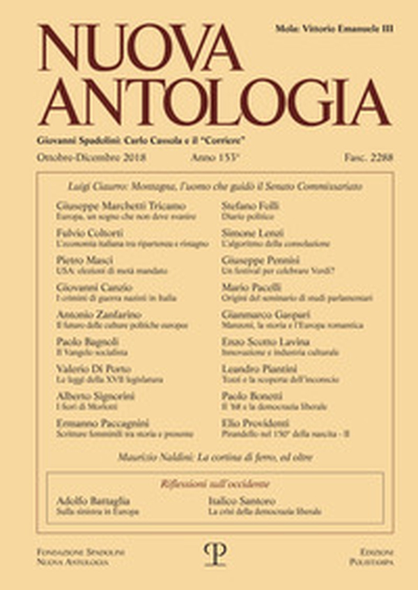 Nuova antologia - Librerie.coop Nuova antologia - Librerie.coop
