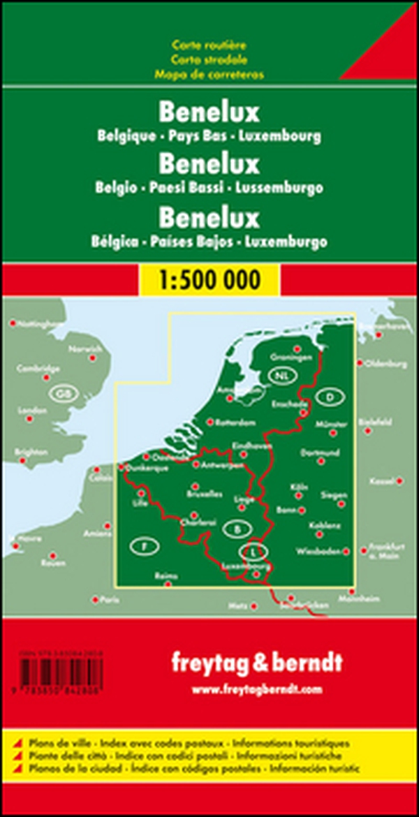 Benelux 1:500.000 - Librerie.coop Benelux 1:500.000 - Librerie.coop