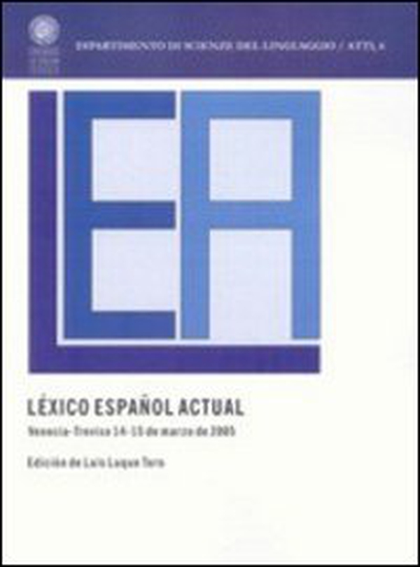 Léxico español. Actual - Librerie.coop Léxico español. Actual - Librerie.coop