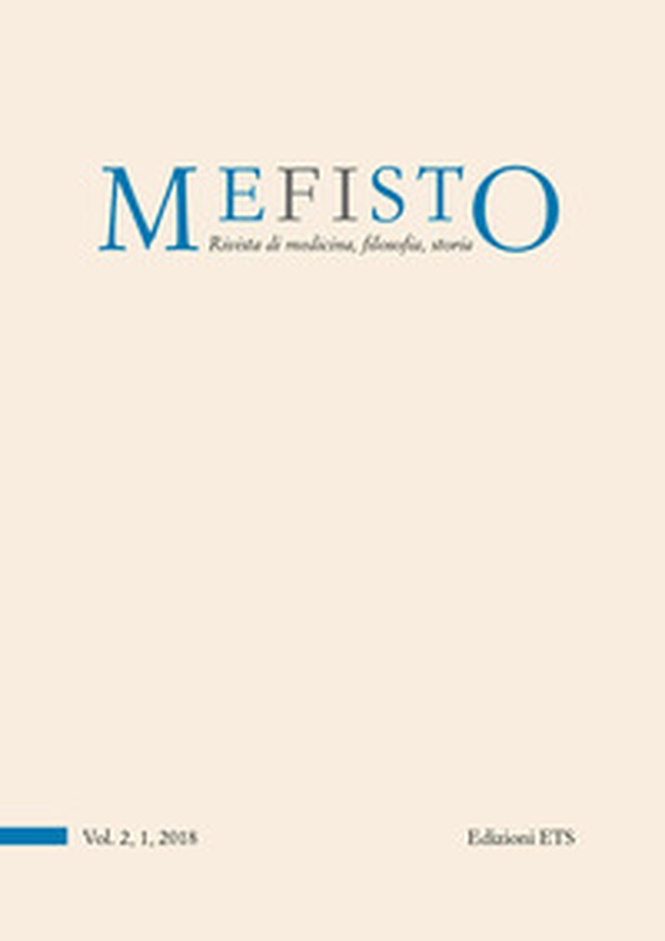 Mefisto. Rivista di medicina, filosofia, storia, Ediz. italiana e inglese - Vol. 2\1 - Librerie.coop Mefisto. Rivista di medicina, filosofia, storia, Ediz. italiana e inglese - Vol. 2\1 - Librerie.coop