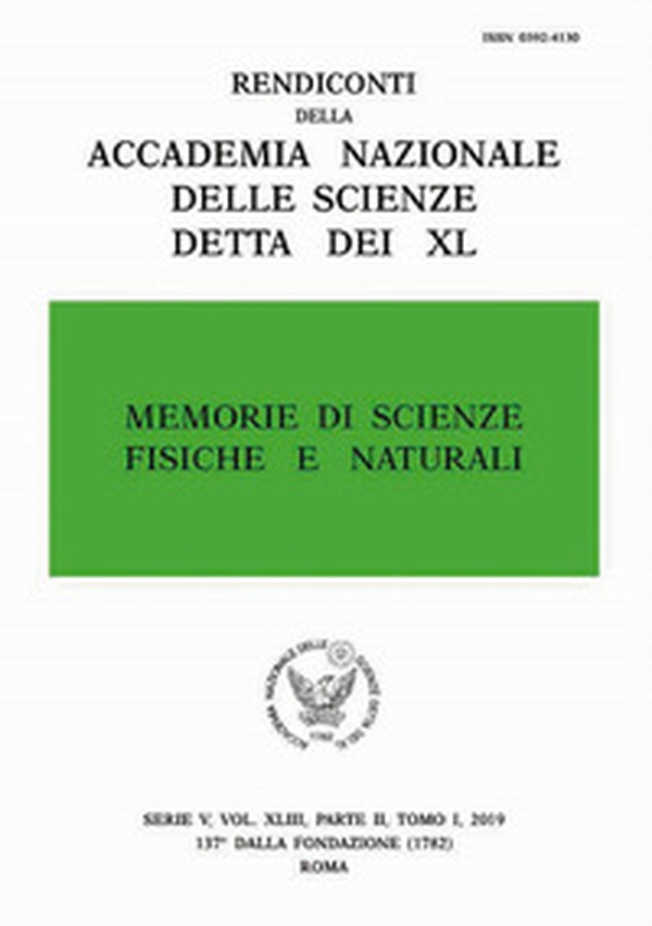 Memorie di scienze fisiche e naturali. Serie V. Rendiconti della Accademia Nazionale delle Scienze detta dei XL - Librerie.coop Memorie di scienze fisiche e naturali. Serie V. Rendiconti della Accademia Nazionale delle Scienze detta dei XL - Librerie.coop