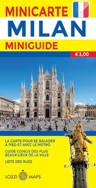 Milano mini map. Ediz. francese - Librerie.coop