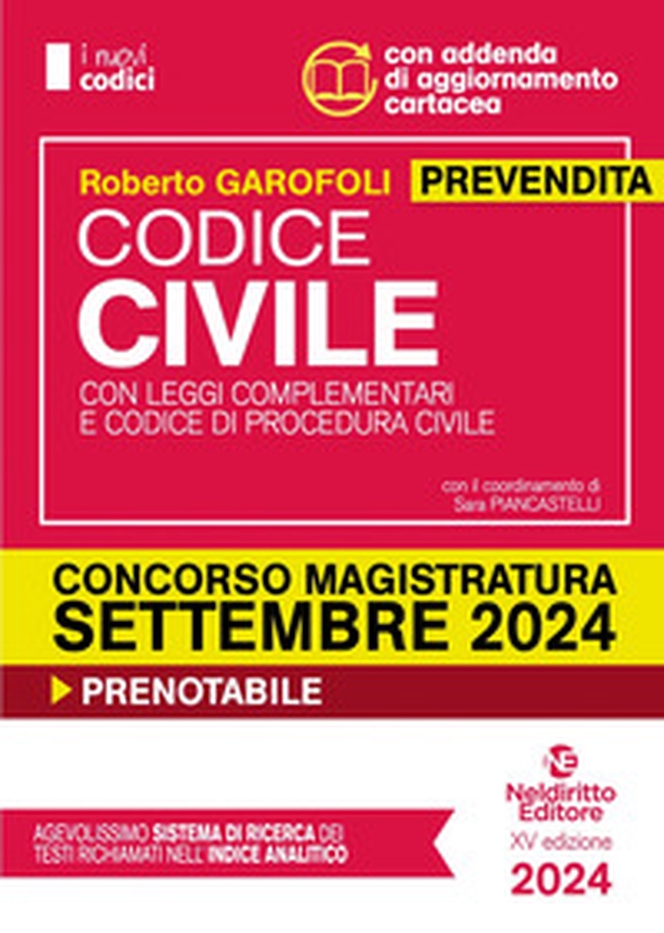 Codice civile con leggi complementari e codice di procedura civile - Librerie.coop Codice civile con leggi complementari e codice di procedura civile - Librerie.coop