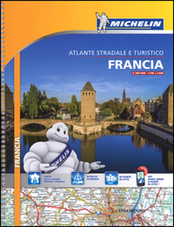 Francia. Atlante stradale e turistico. Ediz. francese - Librerie.coop Francia. Atlante stradale e turistico. Ediz. francese - Librerie.coop
