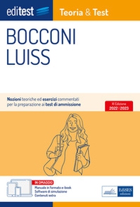 Test Bocconi Luiss 2022. Manuale teoria - Librerie.coop