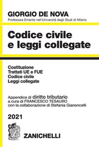 Codice civile e leggi collegate 2021. Con appendice di diritto tributario - Librerie.coop