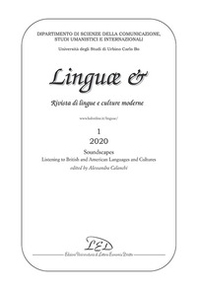 Linguae &. Rivista di lingue e culture moderne. Soundscapes. Listening to British and American Languages and Cultures - Librerie.coop