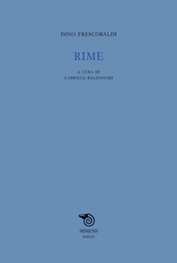Rime - Librerie.coop Rime - Librerie.coop