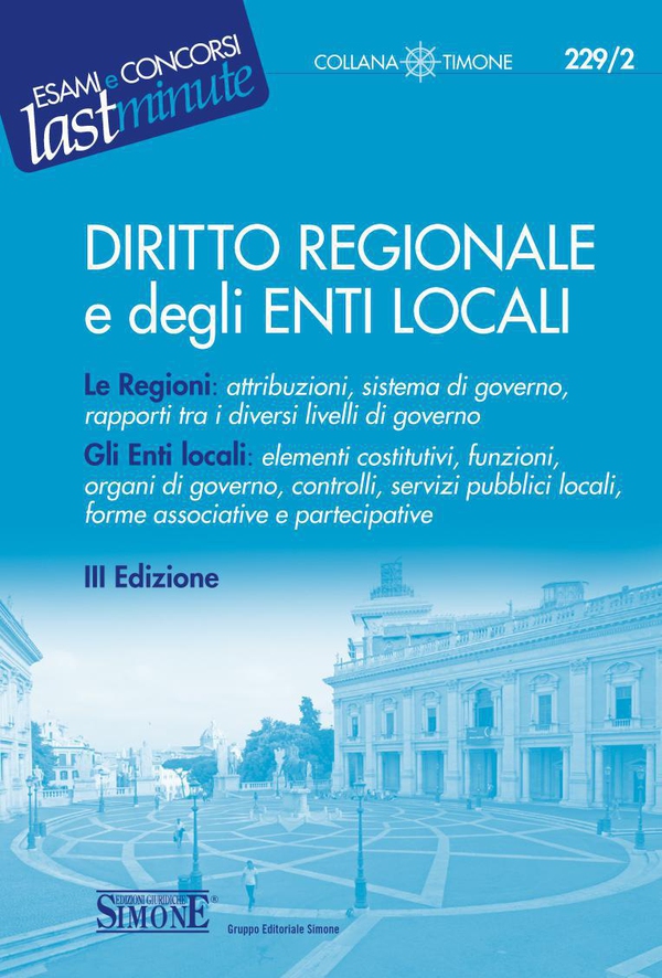 Diritto Regionale e degli Enti Locali - Librerie.coop Diritto Regionale e degli Enti Locali - Librerie.coop