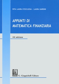 Appunti di matematica finanziaria - Librerie.coop