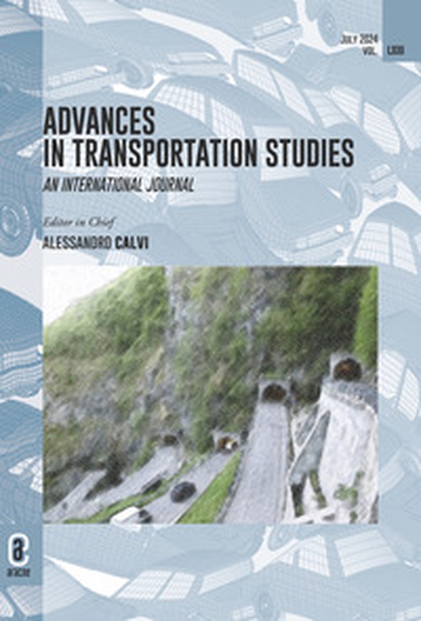 Advances in transportation studies. An international journal - Vol. 63 - Librerie.coop Advances in transportation studies. An international journal - Vol. 63 - Librerie.coop