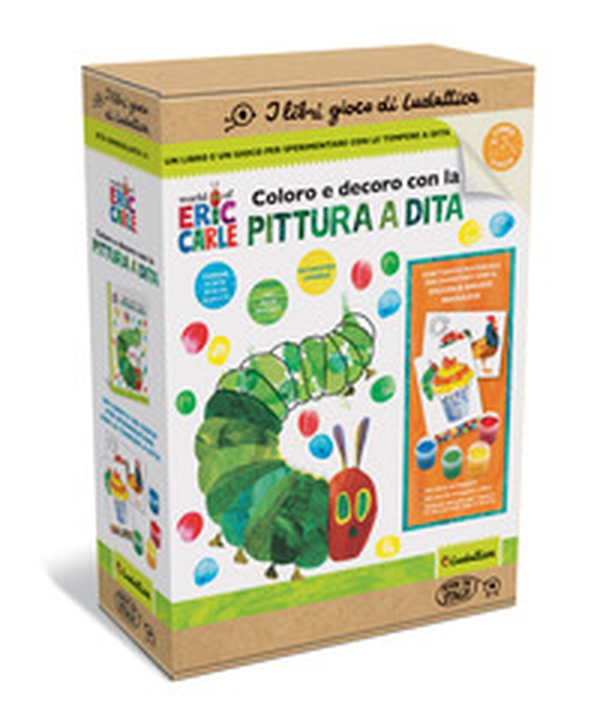 Coloro e decoro con la pittura a dita. I libri gioco del piccolo Bruco Maisazio - Librerie.coop Coloro e decoro con la pittura a dita. I libri gioco del piccolo Bruco Maisazio - Librerie.coop