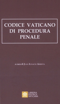 Codice vaticano di procedura penale - Librerie.coop