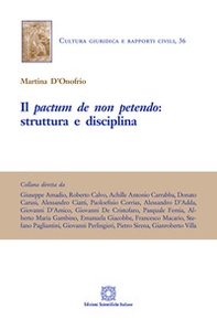 Il «pactum de non petendo»: struttura e disciplina - Librerie.coop