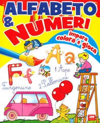 Alfabeto & numeri. Impara, colora e gioca - Librerie.coop