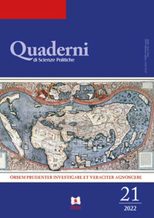Quaderni di Scienze Politiche 21-2022 - Librerie.coop Quaderni di Scienze Politiche 21-2022 - Librerie.coop