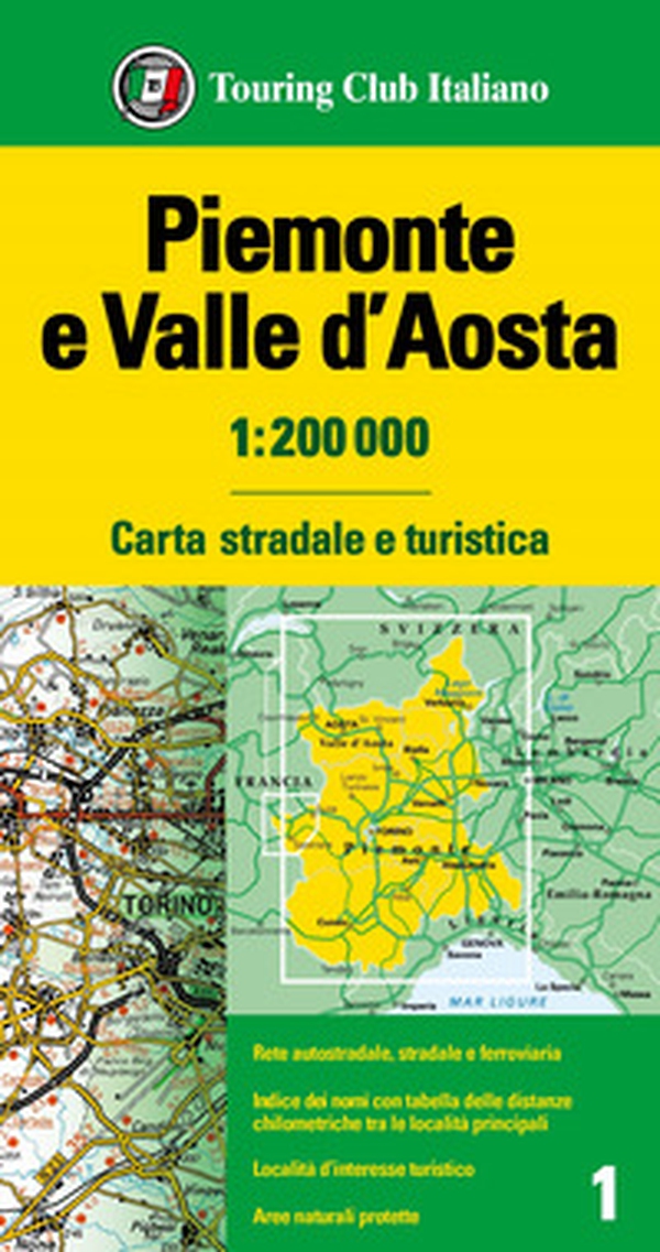 Piemonte e Valle d'Aosta 1:200.000 - Librerie.coop Piemonte e Valle d'Aosta 1:200.000 - Librerie.coop