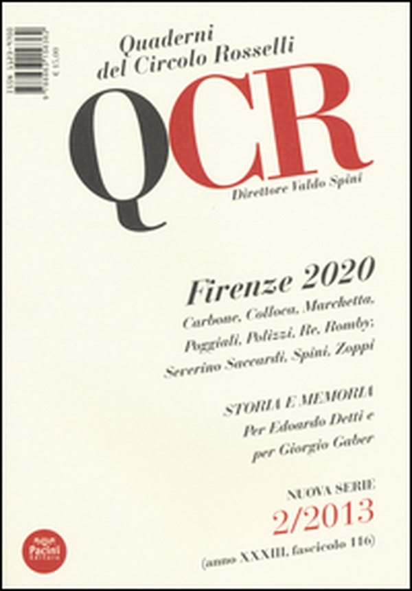 QCR. Quaderni del Circolo Fratelli Rosselli - Librerie.coop QCR. Quaderni del Circolo Fratelli Rosselli - Librerie.coop