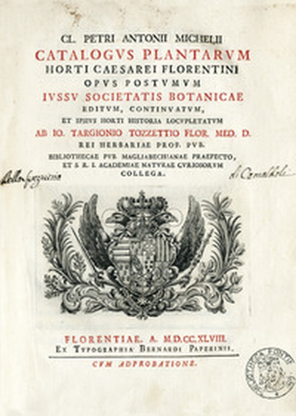 Catalogus plantarum Horti Caesarei Florentini - Librerie.coop Catalogus plantarum Horti Caesarei Florentini - Librerie.coop