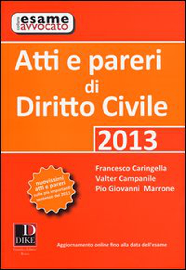 Atti e pareri di diritto civile - Librerie.coop Atti e pareri di diritto civile - Librerie.coop