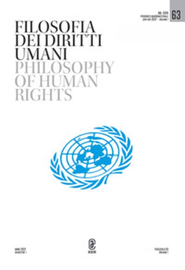 Filosofia dei diritti umani-Philosophy of human rights - Vol. 63 - Librerie.coop Filosofia dei diritti umani-Philosophy of human rights - Vol. 63 - Librerie.coop