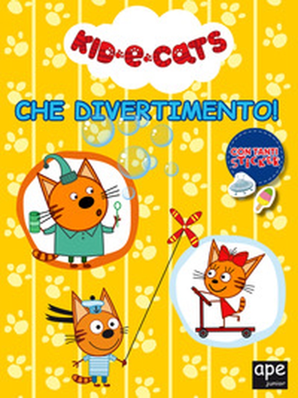 Che divertimento! Kid e cats. Con adesivi - Librerie.coop Che divertimento! Kid e cats. Con adesivi - Librerie.coop
