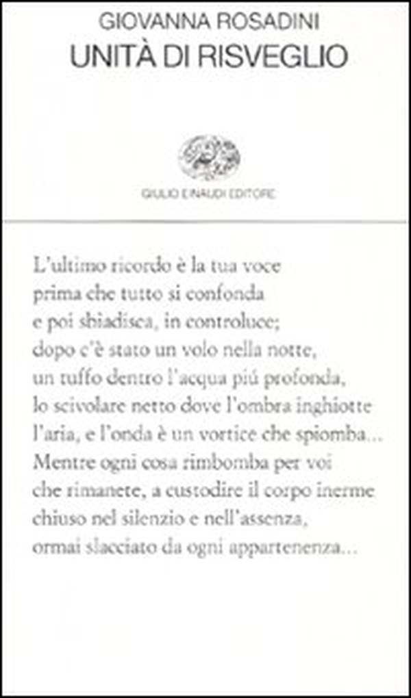 Unità di risveglio - Librerie.coop Unità di risveglio - Librerie.coop
