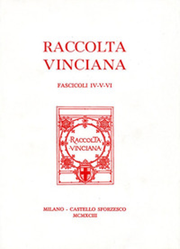 Raccolta Vinciana (1993) voll. 4-5-6 - Librerie.coop Raccolta Vinciana (1993) voll. 4-5-6 - Librerie.coop