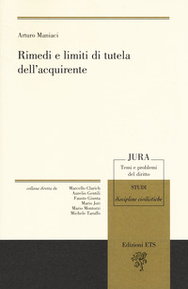 Rimedi e limiti di tutela dell'acquirente - Librerie.coop Rimedi e limiti di tutela dell'acquirente - Librerie.coop