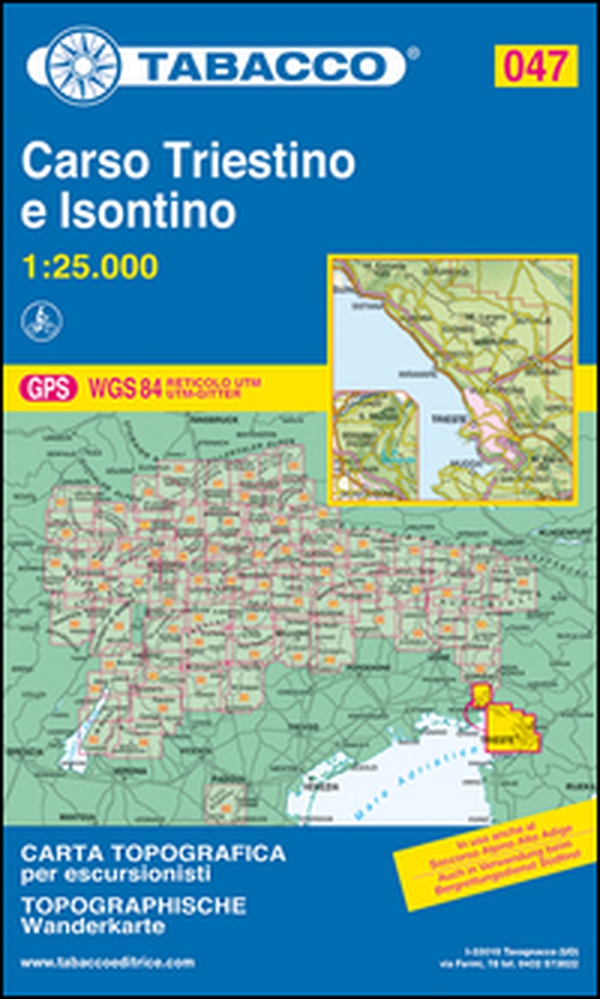 Carso triestino e isontino 1:25.000 - Librerie.coop Carso triestino e isontino 1:25.000 - Librerie.coop