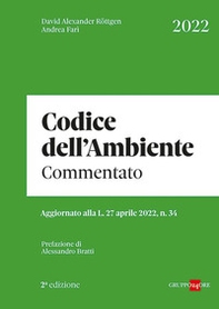 Codice dell'ambiente 2022 commentato - Librerie.coop