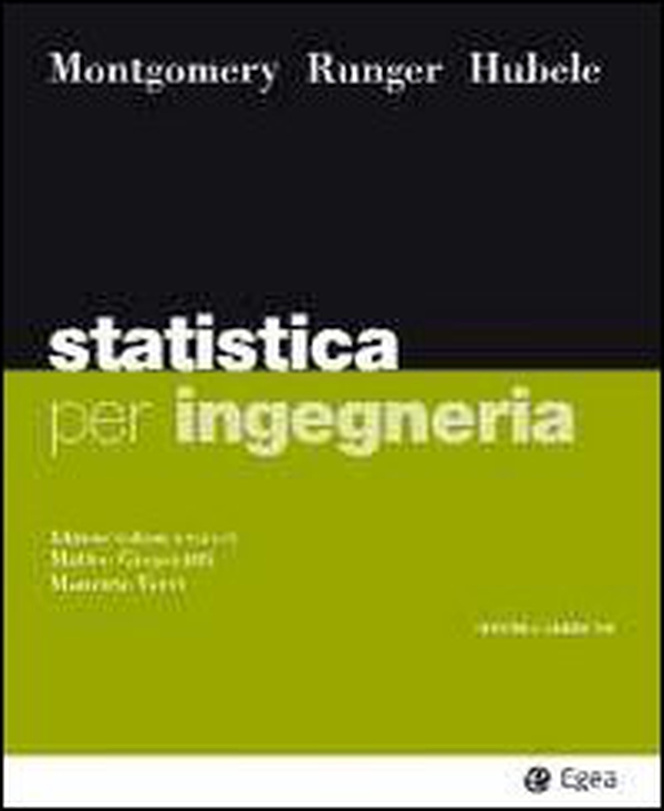 Statistica per ingegneria - Librerie.coop Statistica per ingegneria - Librerie.coop