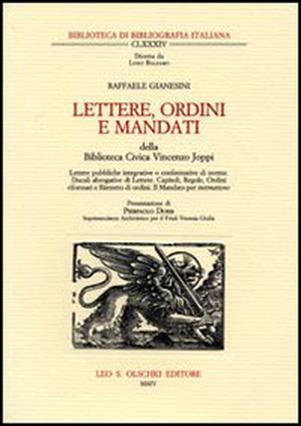Lettere, ordini e Mandati della Biblioteca Civica Vincenzo Joppi - Librerie.coop Lettere, ordini e Mandati della Biblioteca Civica Vincenzo Joppi - Librerie.coop