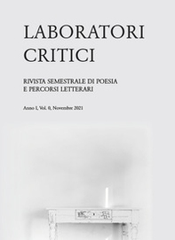 Laboratori critici. Rivista semestrale di poesia e percorsi letterari - Vol. 0 - Librerie.coop