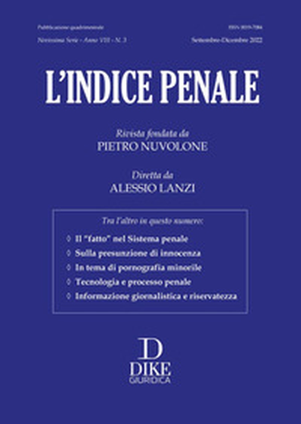 L'indice penale - Vol. 3 - Librerie.coop L'indice penale - Vol. 3 - Librerie.coop