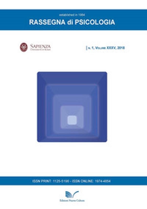 Rassegna di psicologia - Librerie.coop Rassegna di psicologia - Librerie.coop