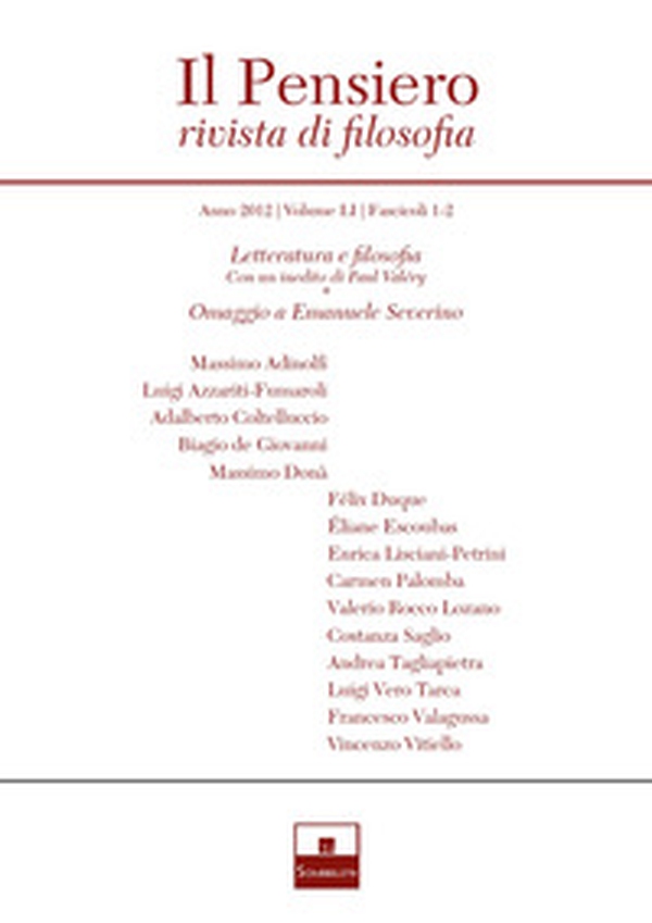 Il pensiero. Rivista di filosofia - Librerie.coop Il pensiero. Rivista di filosofia - Librerie.coop