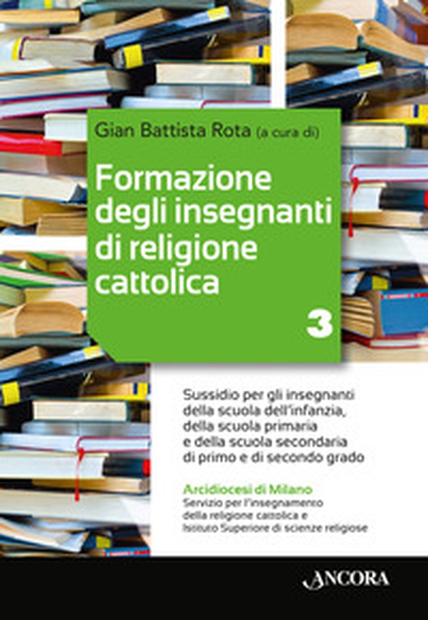 Formazione degli insegnanti di religione cattolica - Librerie.coop Formazione degli insegnanti di religione cattolica - Librerie.coop
