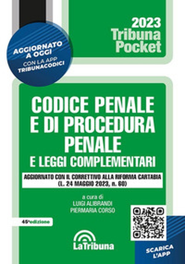 Codice penale e di procedura penale e leggi complementari - Librerie.coop Codice penale e di procedura penale e leggi complementari - Librerie.coop