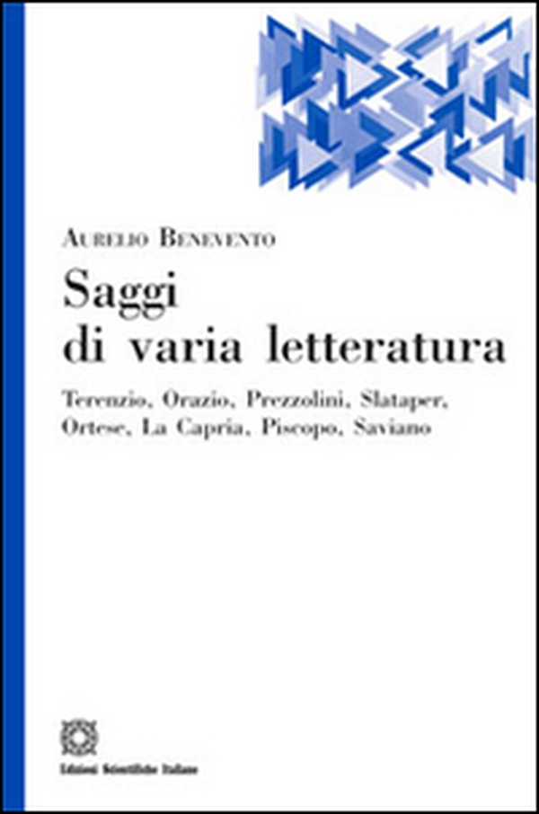 Saggi di varia letteratura - Librerie.coop Saggi di varia letteratura - Librerie.coop