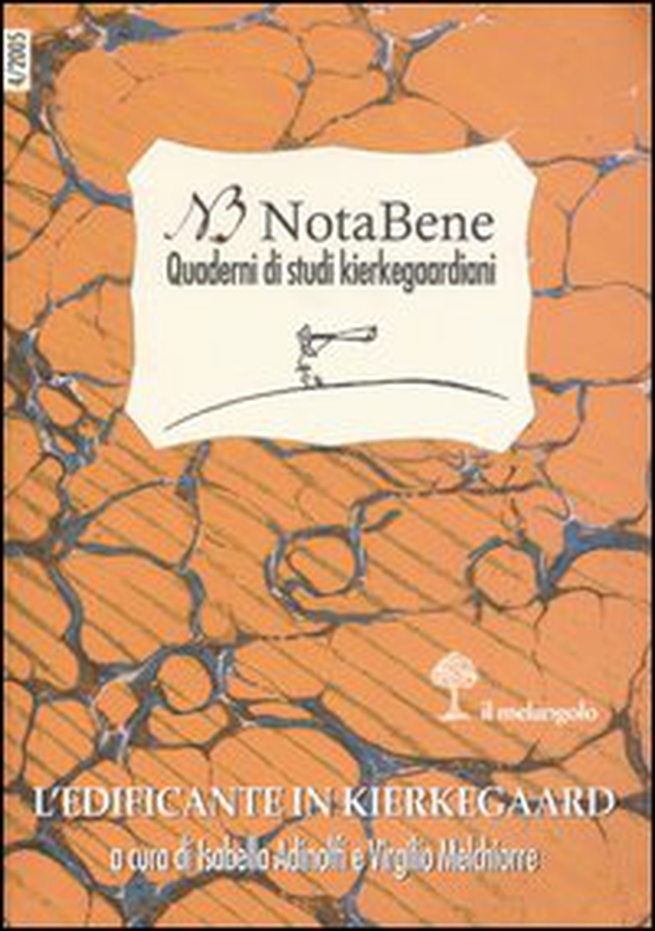 Notabene. Quaderni di studi kierkegaardiani - Librerie.coop Notabene. Quaderni di studi kierkegaardiani - Librerie.coop