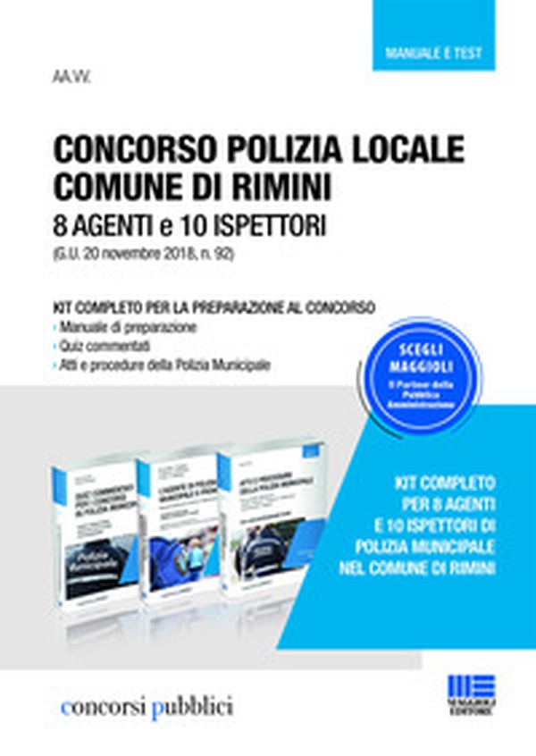 Concorso polizia locale comune di Rimini. 8 agenti e 10 ispettori - Librerie.coop Concorso polizia locale comune di Rimini. 8 agenti e 10 ispettori - Librerie.coop