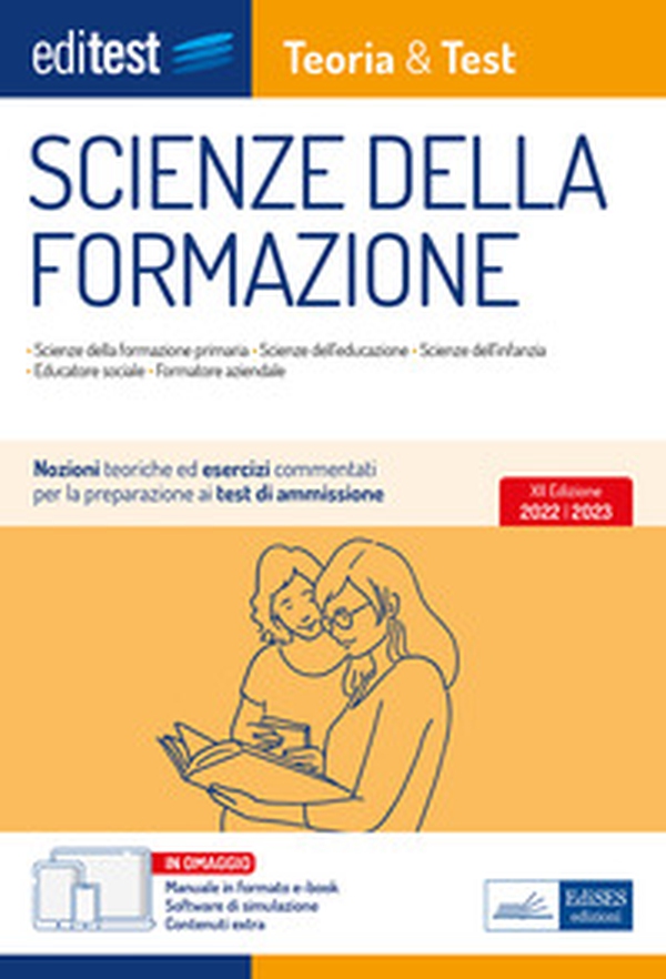 Test ammissione Scienze della formazione 2022: manuale di teoria e test - Librerie.coop Test ammissione Scienze della formazione 2022: manuale di teoria e test - Librerie.coop